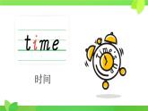 接力版小学四年级英语春学期- -Lesson 3 What time is it？课件