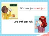 （PEP）四年级英语下册 Unit 2 What time is it （ Part A Talk & Learn） 课件