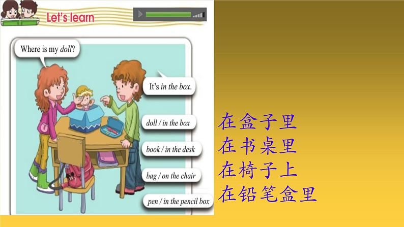 科普版三年级英语下册Lesson 4课件05