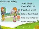 科普版四年级英语下册Lesson 6课件