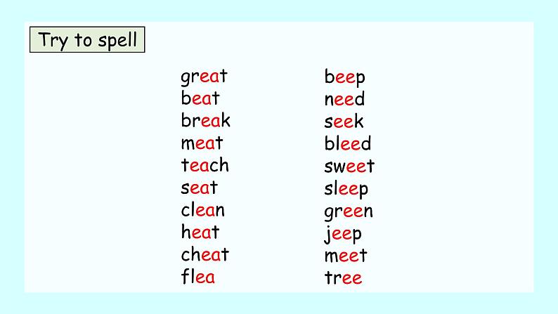 Unit 3 spell - story课件  人教新起点版英语四年级下册08
