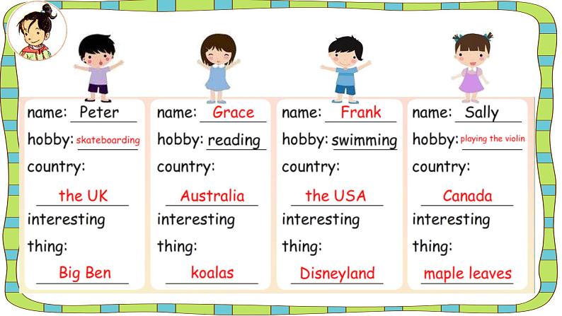 Unit 6 Countries L3Let’s check  and  sotry  time课件  人教新起点版英语四年级下册08