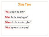 Unit 4 Last Weekend Lesson 7 Story Time   課件