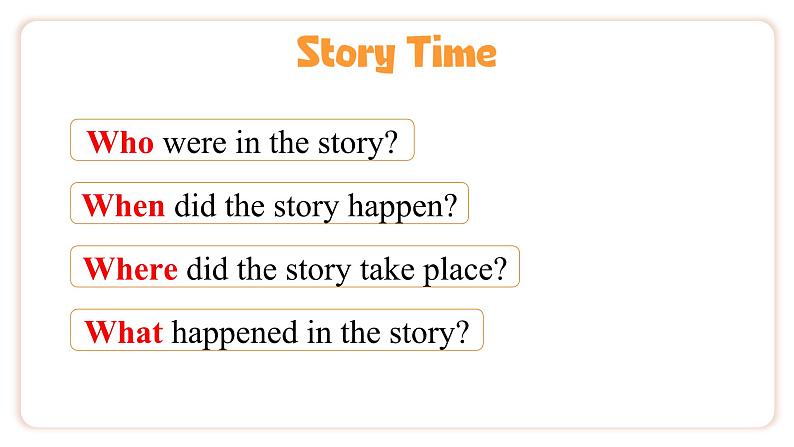 Unit 4 Last Weekend Lesson 7 Story Time   课件04