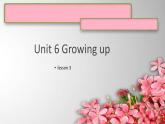 Unit 6 Growing Up L3   課件 人教版新起點英語五年級下冊