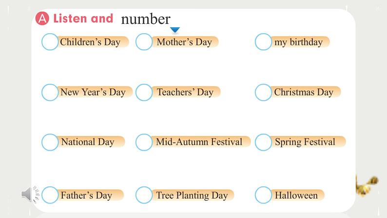 Unit2 Special Days Lesson6 Let's Check   课件07