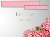 unit4 Last Weekend  chant past tense   課件