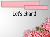 unit4 Last Weekend  chant past tense   課件