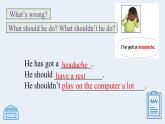 Unit 1 Keeping Healthylesson3   課件 人教版新起點英語五年級下冊