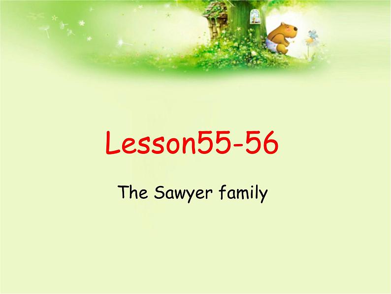 新概念英语成人版第一册：Lesson55-56（110h版本课件）第1页