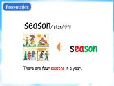 Unit 3 Winter in Canada Lesson 13 Seasons（課件+素材） 冀教版（三起）英語六年級(jí)上冊