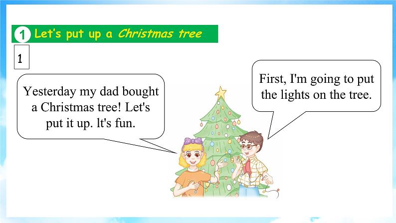 Unit 4 Christmas Lesson 20  Christmas Tree（课件+素材） 冀教版（三起）英语六年级上册08