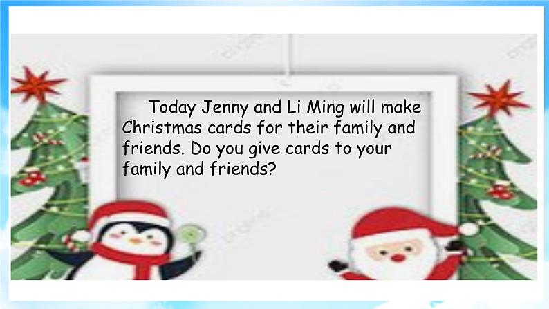 Unit 4 Christmas Lesson 21  Christmas Cards（课件+素材） 冀教版（三起）英语六年级上册03