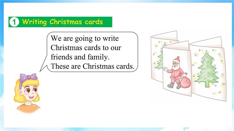 Unit 4 Christmas Lesson 21  Christmas Cards（课件+素材） 冀教版（三起）英语六年级上册06