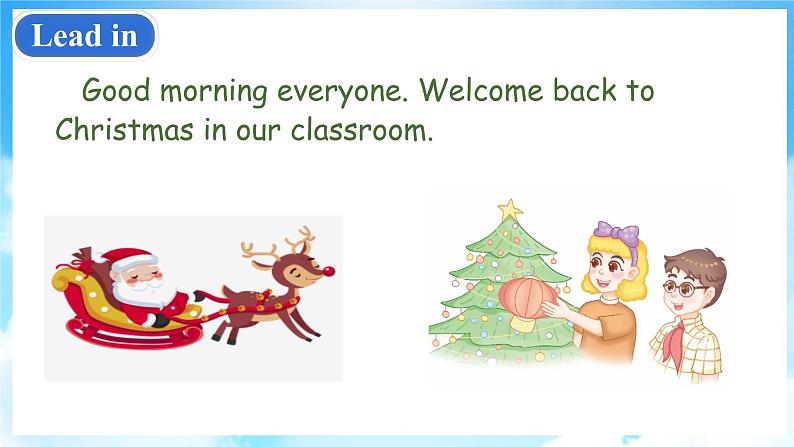 Unit 4 Christmas Lesson 23 It’s Christmas Morning（课件+素材） 冀教版（三起）英语六年级上册02