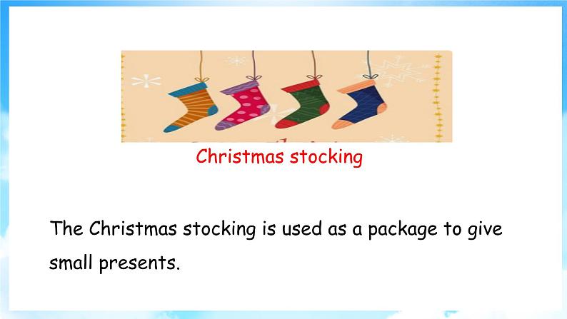 Unit 4 Christmas Lesson 23 It’s Christmas Morning（课件+素材） 冀教版（三起）英语六年级上册06