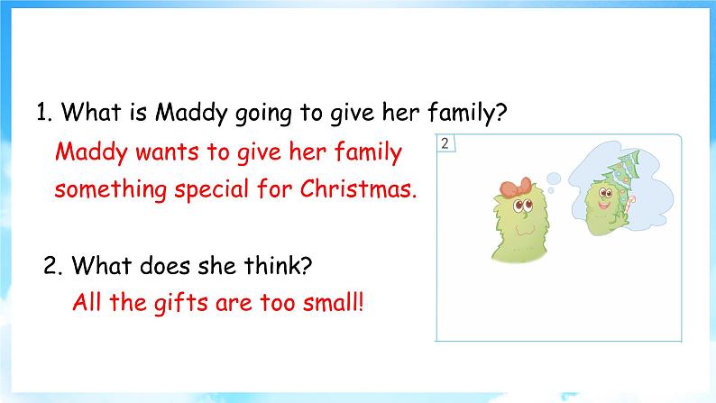 Unit 4 Christmas Lesson 24  Maddy’s Christmas（课件+素材） 冀教版（三起）英语六年级上册08