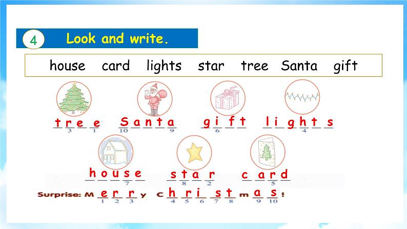 Unit 4 Christmas Again, Please（课件+素材） 冀教版（三起）英语六年级上册07