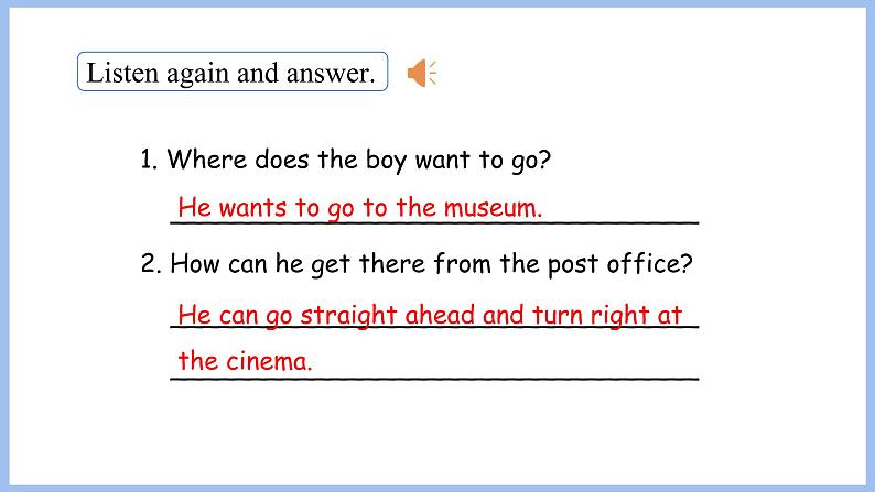 Unit 1 How can I get there Part B Let's check & Let's wrap it up（课件）-2024-2025学年人教PEP版英语六年级上册第5页