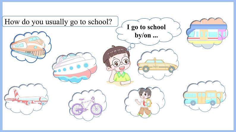 Unit 2 Ways to go to school Part B Read and write & Tips for pronunciation（课件）-2024-2025学年人教PEP版英语六年级上册第6页