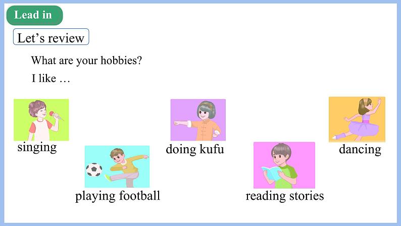 Unit 4 I have a pen pal Part B Let's learn & Listen, match and say（课件）-2024-2025学年人教PEP版英语六年级上册第2页