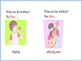 Unit 4 I have a pen pal Part B Let's learn & Listen, match and say（课件）-2024-2025学年人教PEP版英语六年级上册