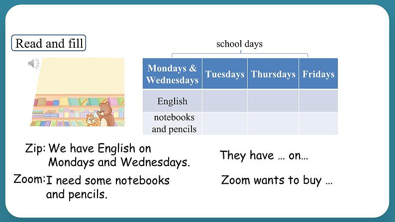 Unit 2 My week Part C Story time（课件）-2024-2025学年人教PEP版英语五年级上册06