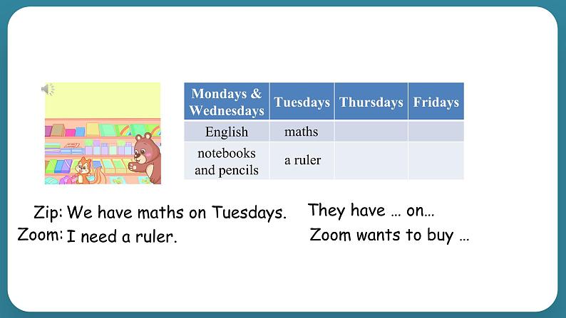 Unit 2 My week Part C Story time（课件）-2024-2025学年人教PEP版英语五年级上册07