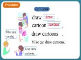 Unit 4 What can you do Part A Let's learn & Do a survey（课件）-2024-2025学年人教PEP版英语五年级上册
