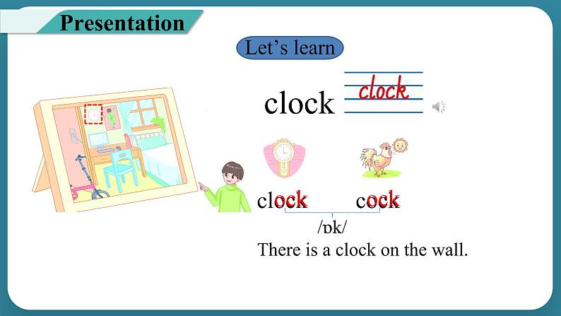 Unit 5 There is a big bed Part A Let's learn & Let's play（课件）-2024-2025学年人教PEP版英语五年级上册第6页