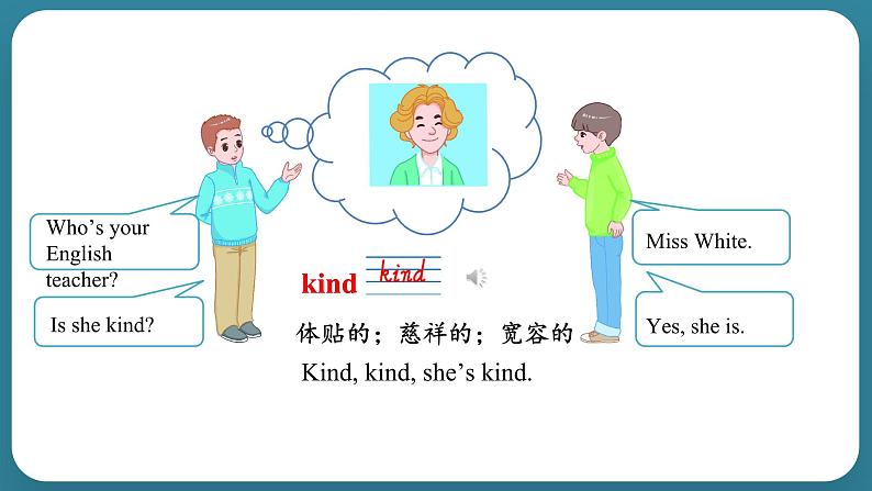 Unit 1 What’s he like Part A Let's learn & Ask and answer（课件）-2024-2025学年人教PEP版英语五年级上册第7页