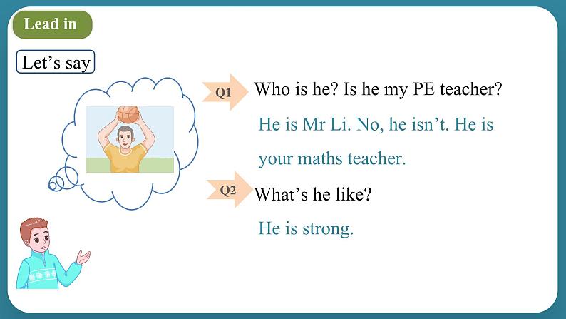 Unit 1 What’s he like Part C Story time（课件）-2024-2025学年人教PEP版英语五年级上册02