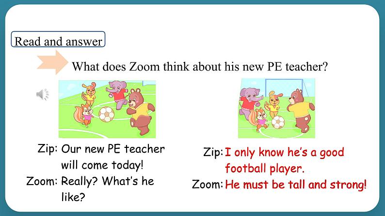 Unit 1 What’s he like Part C Story time（课件）-2024-2025学年人教PEP版英语五年级上册06