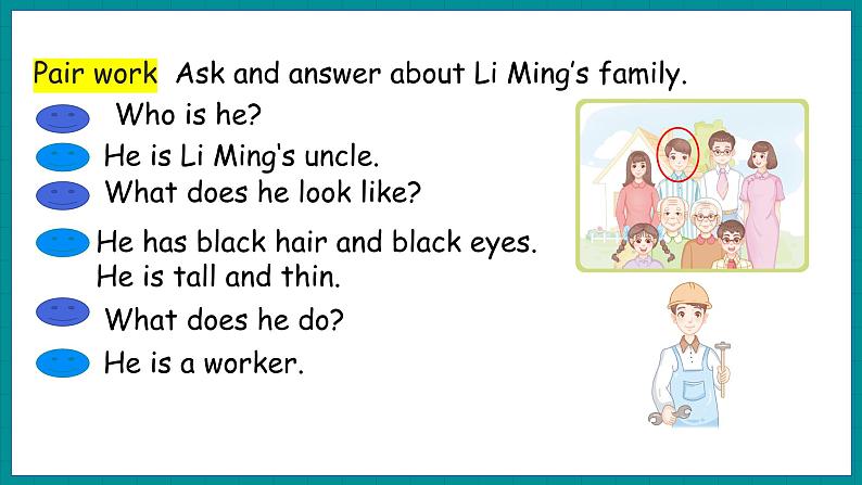 Unit 1 My Family  Again, Please（课件+素材） 冀教版（三起）英语五年级上册05