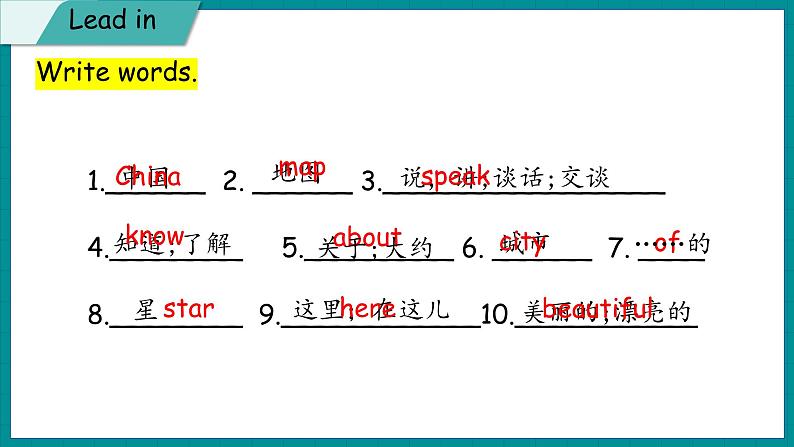 Unit 2 My Country and English-speaking Countries Again, Please（课件+素材） 冀教版（三起）英语五年级上册02