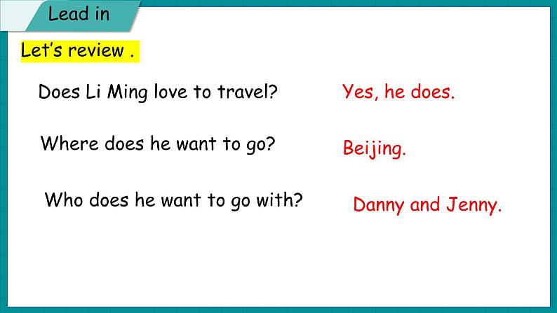 Unit 3 A travel Plan  Lesson 15 May I Invite Danny and Jenny（课件+素材） 冀教版（三起）英语五年级上册03