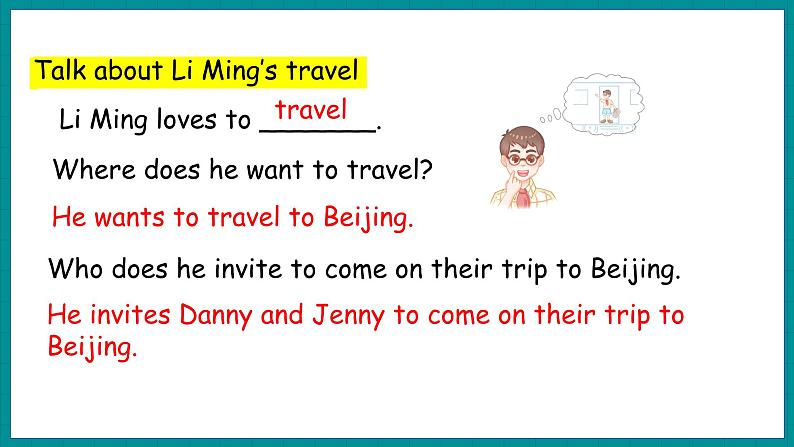 Unit 3 A travel Plan  Lesson 17 The Travel Plan（课件+素材） 冀教版（三起）英语五年级上册04