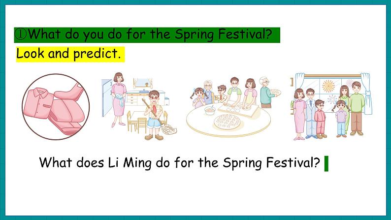 Unit 4 Jenny and Danny Come to China  Lesson 20 The Spring Festival Is Coming!（课件+素材） 冀教版（三起）英语五年级上册08