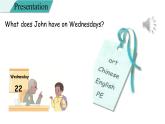 Unit 2 My week Part A（1） Let's try & Let's talk-人教PEP版英语五年级上册课件