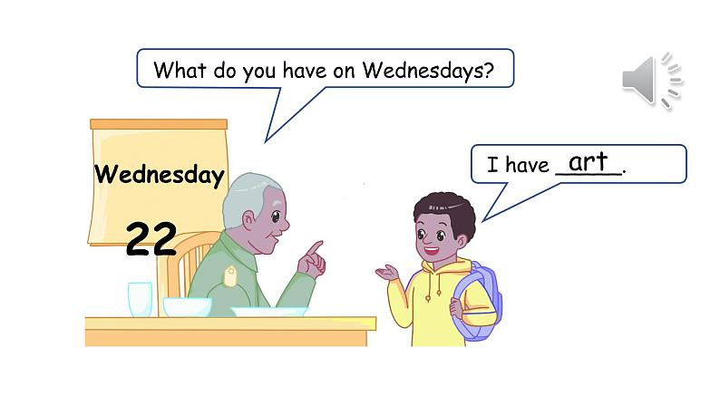 Unit 2 My week Part A（1） Let's try & Let's talk-人教PEP版英语五年级上册课件第6页