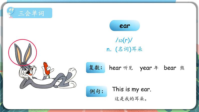 Unit 3 Look at me（复习课件）-三年级英语上学期（人教PEP版）第5页