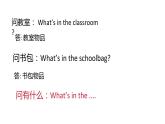 句子总结（课件）-人教PEP版英语四年级上册