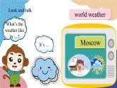 人教版(PEP)四年级下册 Unit 3 Weather Part B1课件