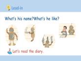 人教版（PEP）小學(xué)英語五上Unit1 What's he likePB&C 第六課時 課件+教案