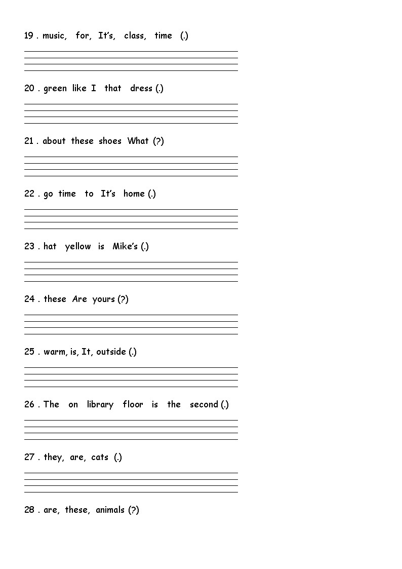 连词填空（试题）2023-2024学年人教PEP版英语四年级下册 专练03
