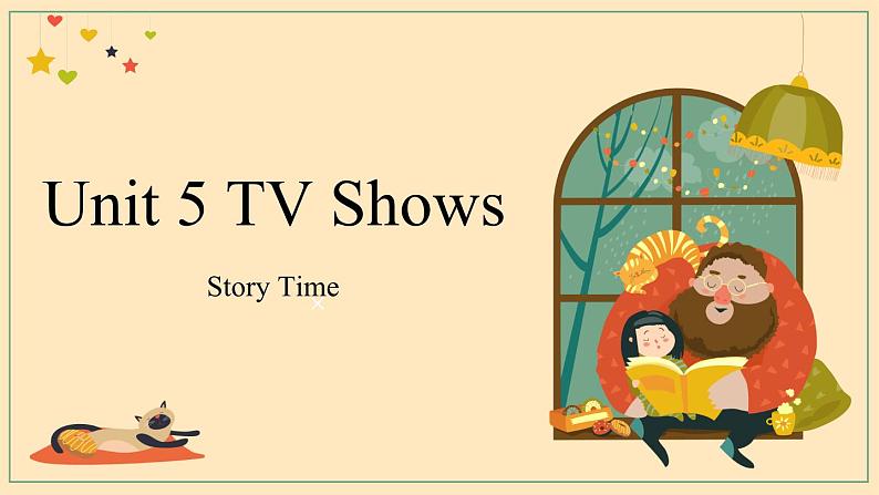 Unit 5  TV Shows story time（课件）-2024-2025学年人教新起点版英语五年级上册01