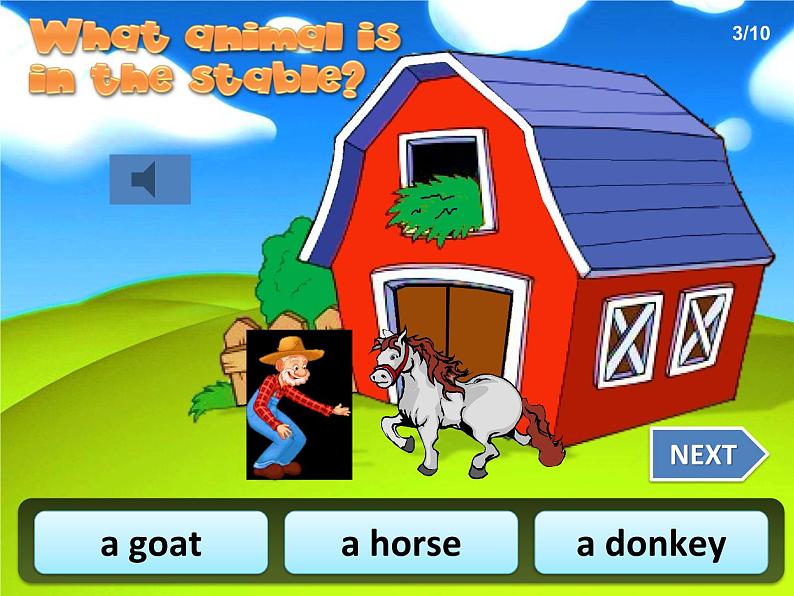 Unit 3 Animals Game-farm animals（课件）-2024-2025学年人教新起点版英语五年级上册04