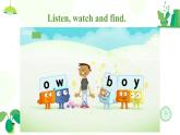 Unit 3 Animals Let's spell & fun time（課件）-2024-2025學年人教新起點版英語五年級上冊