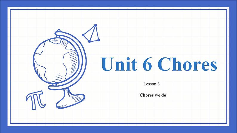 Unit 6 Chores lesson 3（课件）-2024-2025学年人教新起点版英语五年级上册01