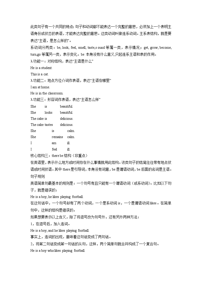 【暑假衔接】语法专题10 简单句的类型【精讲+演练】-小升初英语暑假衔接（通用版）（解析版）03